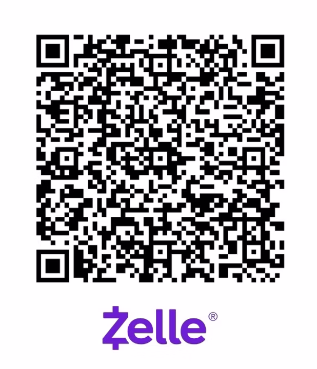 Zelle QR Code for donations